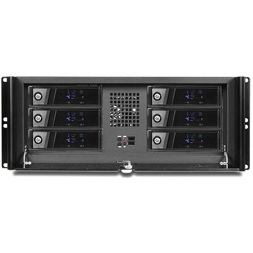 iStarUSA D-416-BX6 6-Bay 4U Hot-Swap Trayless Rackmount Chassis