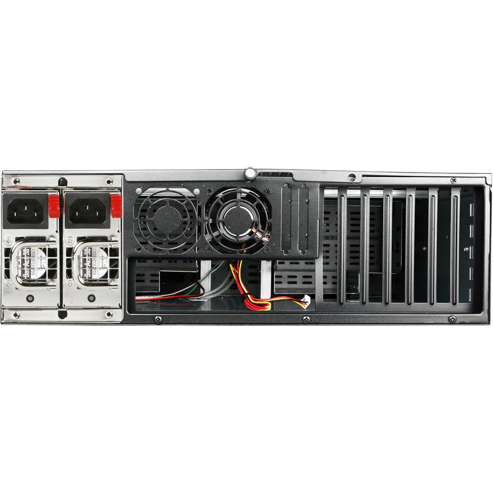 iStarUSA D300SE-24R-46R2U 6-Bay 3U Rackmount Chassis Kit