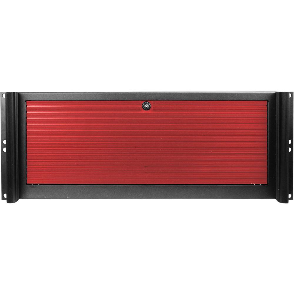 iStarUSA D416-DE6RD-RD 6-Bay Compact Rackmount Trayless Hotswap Chassis