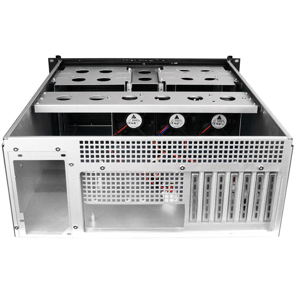 iStarUSA D416-DE6RD-RD 6-Bay Compact Rackmount Trayless Hotswap Chassis
