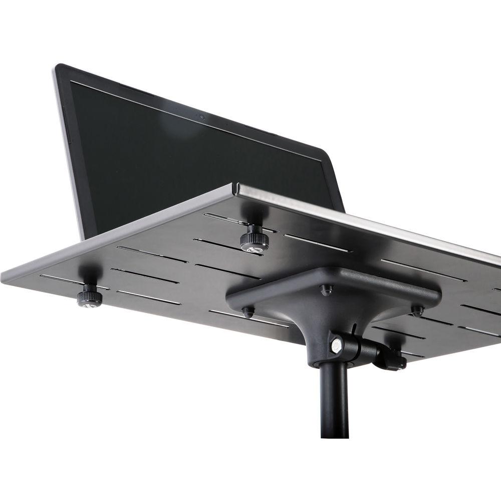 K&M 12185 Laptop Stand with Clamping Option