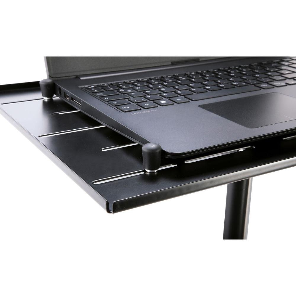 K&M 12185 Laptop Stand with Clamping Option