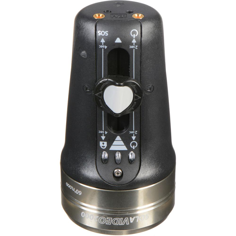 Light & Motion SOLA Video 2000 Flood LED Dive Light