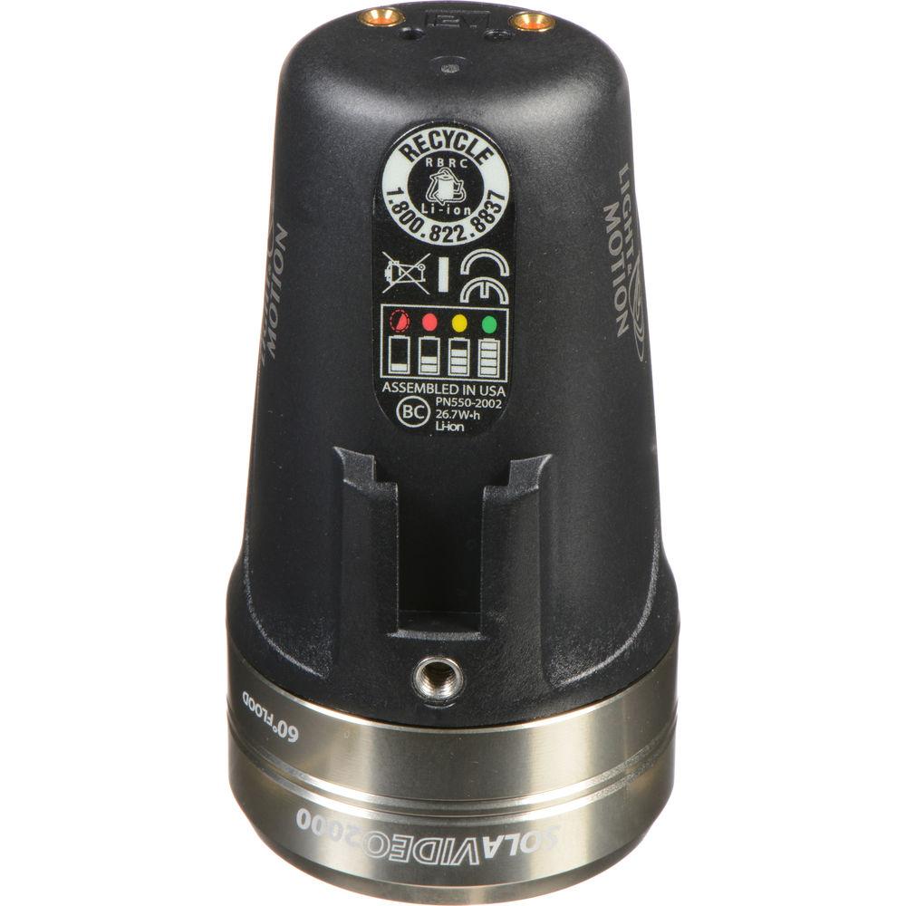 Light & Motion SOLA Video 2000 Flood LED Dive Light