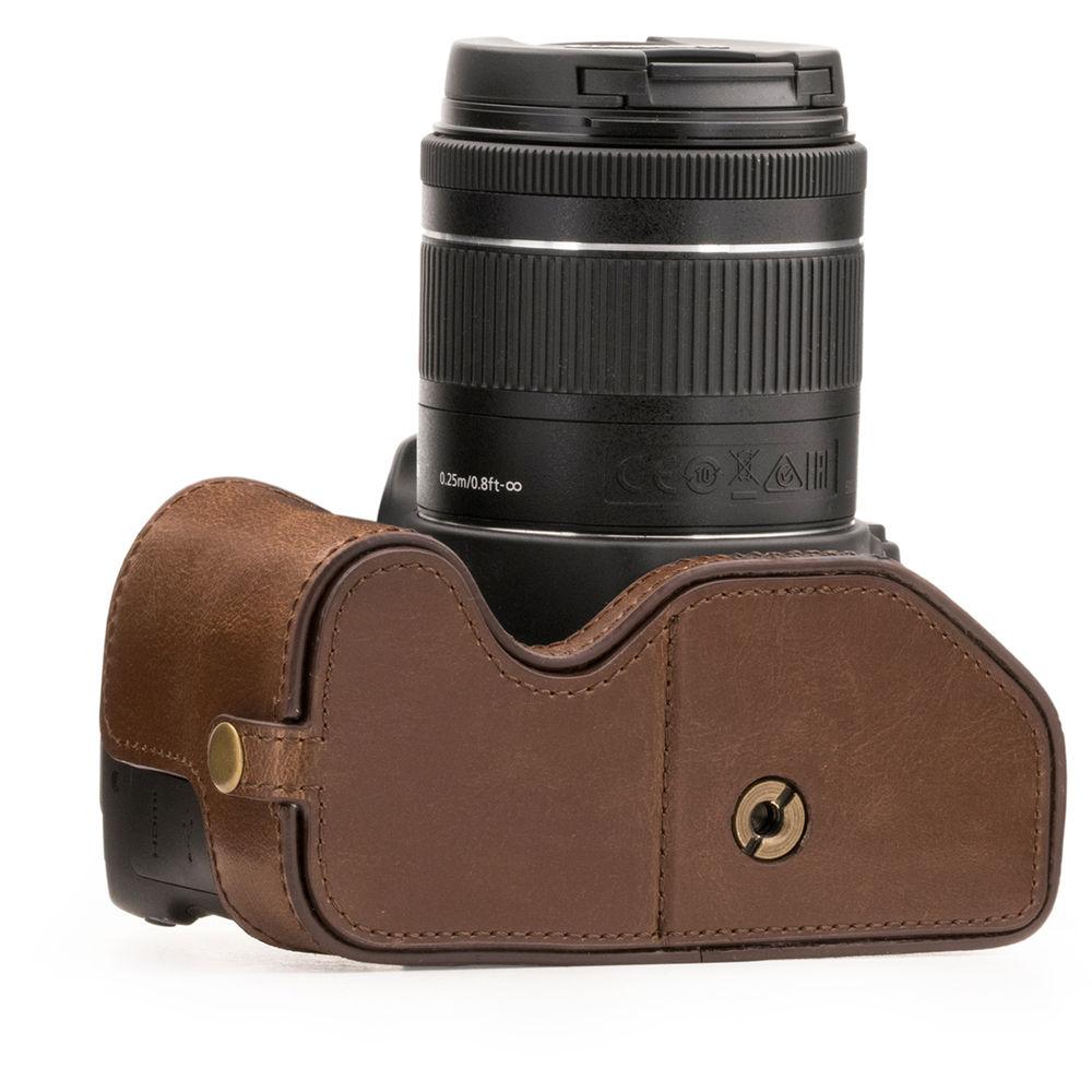 MegaGear Ever Ready Half Case and Strap for Canon EOS Rebel SL2, EOS 200D, Kiss X9