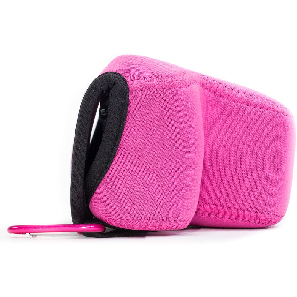 MegaGear Ultra-Light Neoprene Camera Case with Carabiner for Canon EOS M100 with 15-45mm
