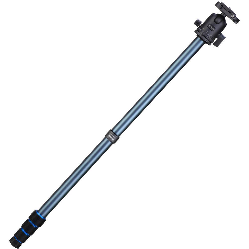 Nest Tripods NT-TL59-AL Traveler Series 59" Aluminum Tripod Monopod with Quick Release Ball Head