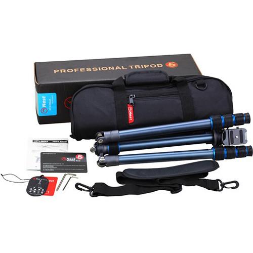 Nest Tripods NT-TL59-AL Traveler Series 59" Aluminum Tripod Monopod with Quick Release Ball Head