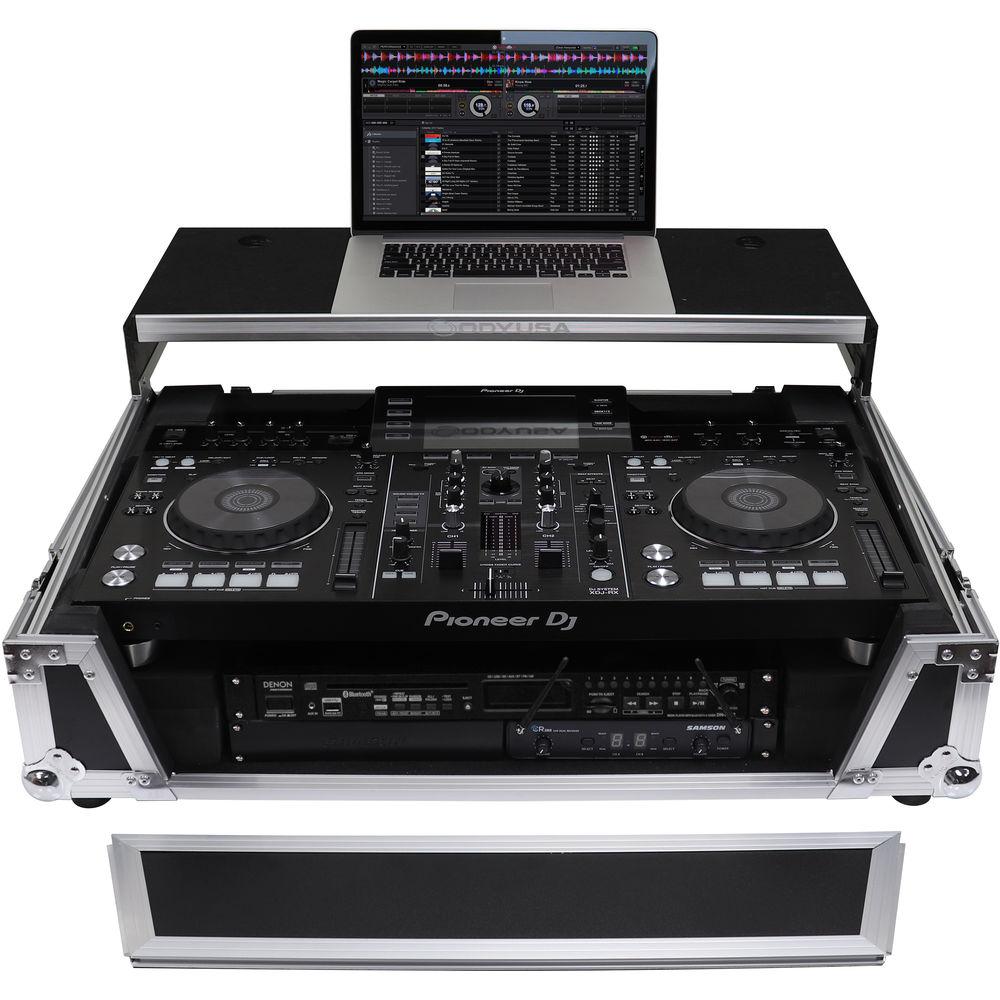 Odyssey Innovative Designs Flight Zone Glide Style Series Case for Pioneer XDJ-RX XDJ-RX2 DJ Controller