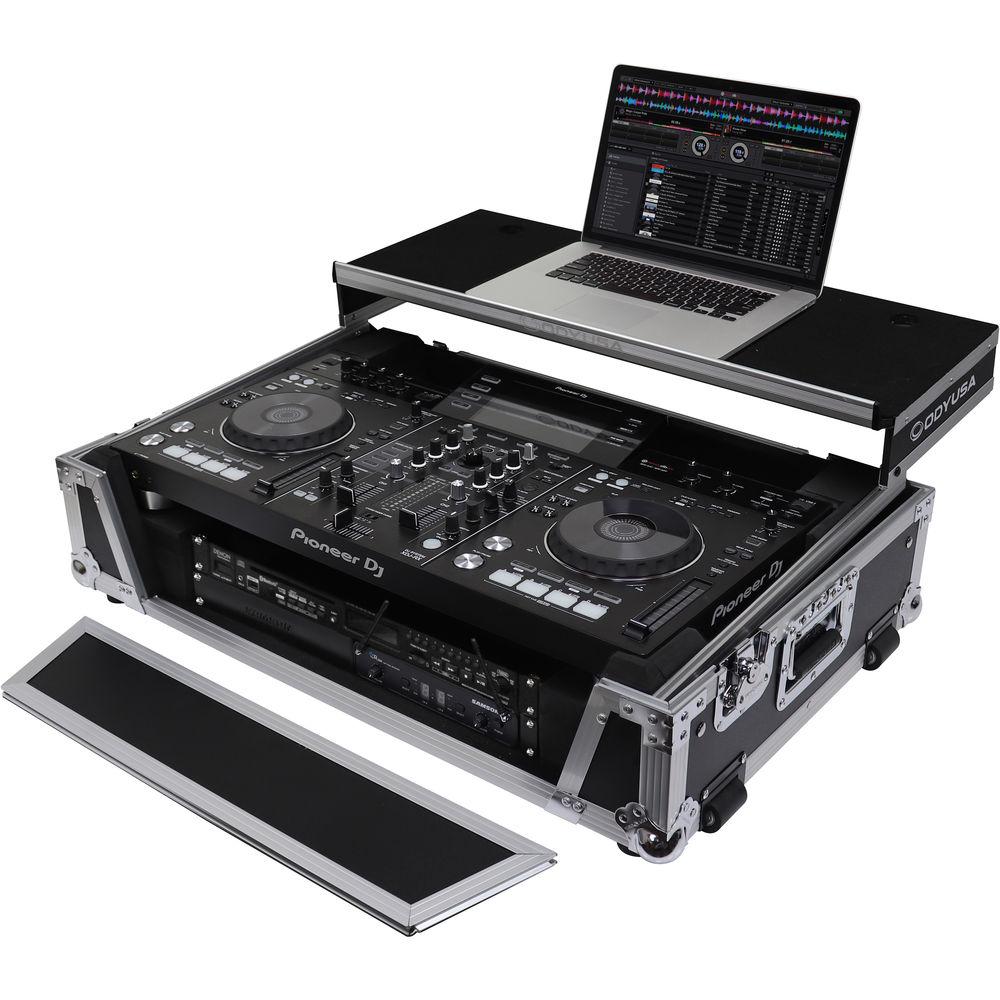 Odyssey Innovative Designs Flight Zone Glide Style Series Case for Pioneer XDJ-RX XDJ-RX2 DJ Controller