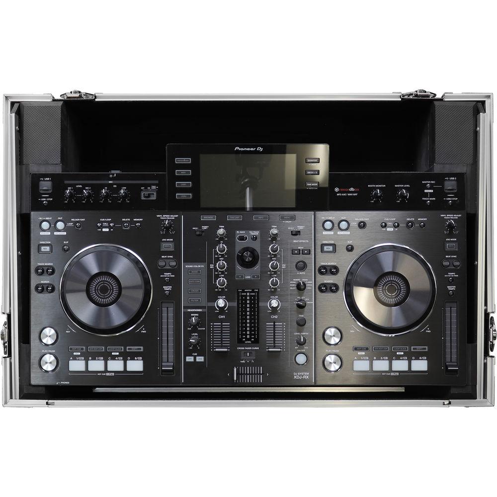 Odyssey Innovative Designs Flight Zone Glide Style Series Case for Pioneer XDJ-RX XDJ-RX2 DJ Controller