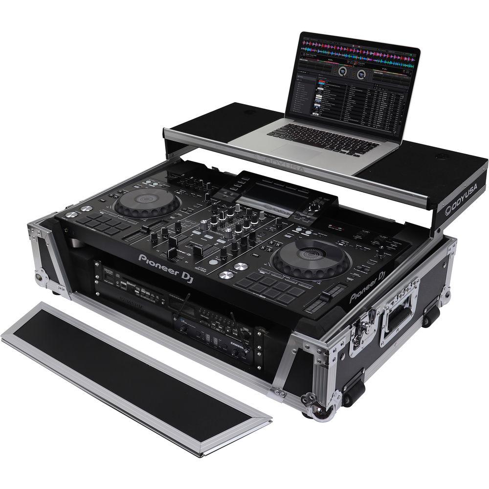 Odyssey Innovative Designs Flight Zone Glide Style Series Case for Pioneer XDJ-RX XDJ-RX2 DJ Controller