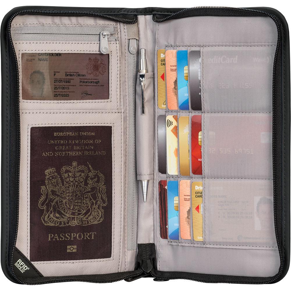Pacsafe RFIDsafe V200 RFID Blocking Travel Organizer