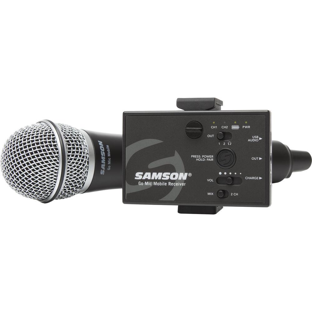 Samson Go Mic Mobile Digital Wireless System with Q8 Dynamic Handheld Mic Transmitter