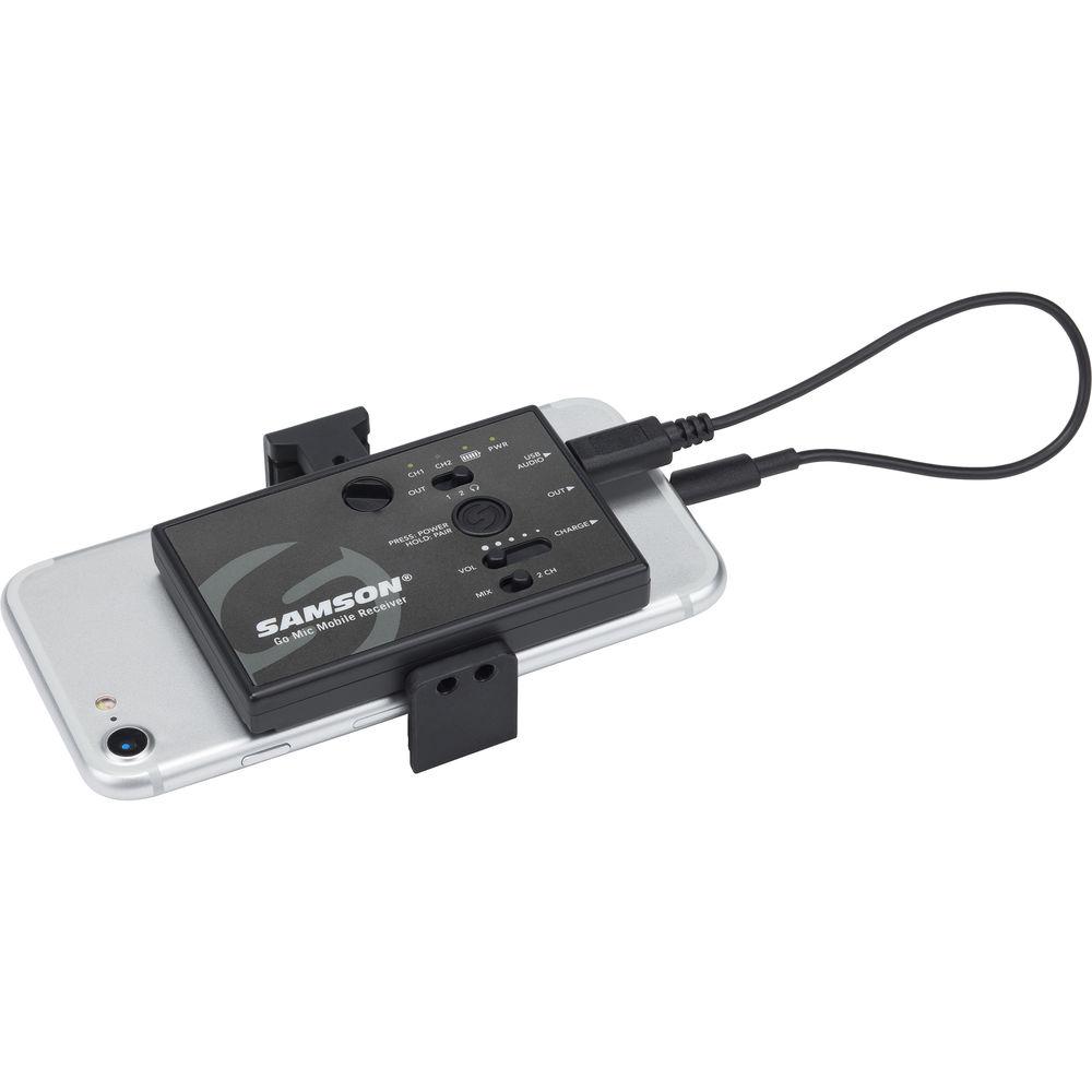 Samson Go Mic Mobile Digital Wireless System with Q8 Dynamic Handheld Mic Transmitter