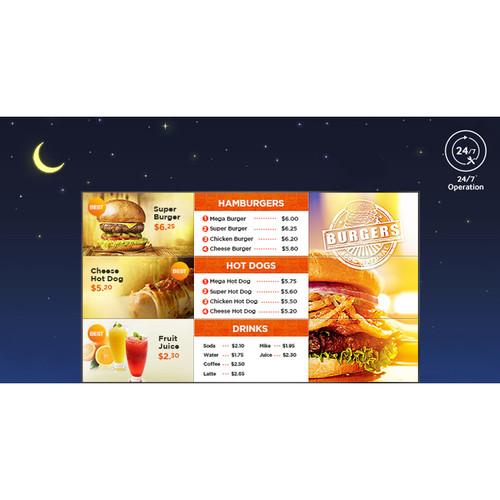 Samsung UH55F-E 55" Narrow Bezel Video Wall Display