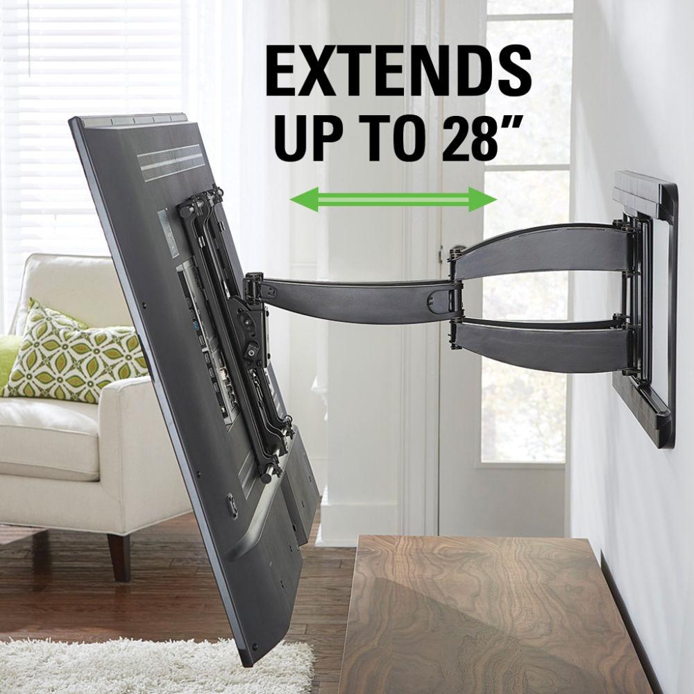 SANUS VLF628 Large Full-Motion Mount for 42 to 90" Displays