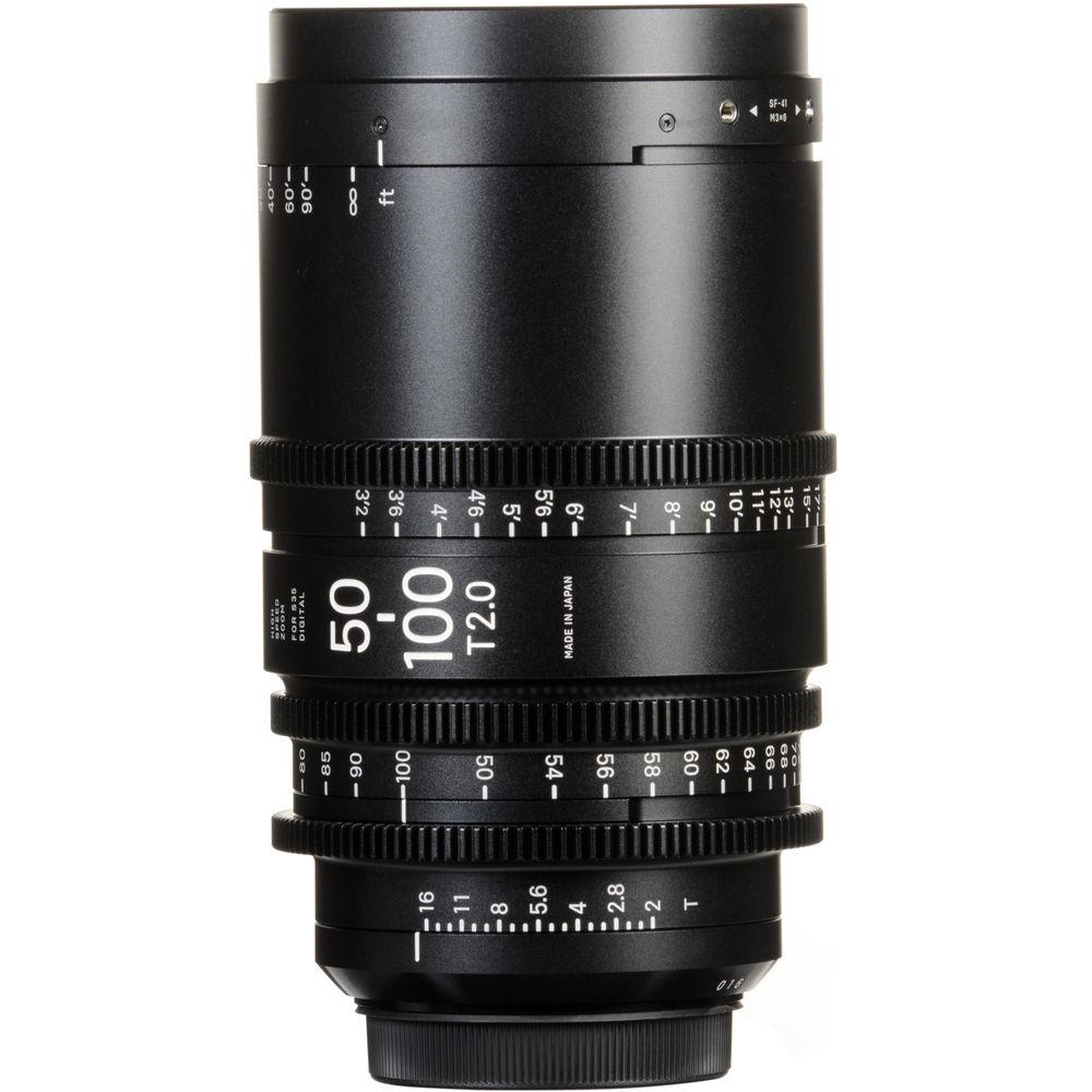 Sigma 50-100mm T2 High-Speed Zoom Lens