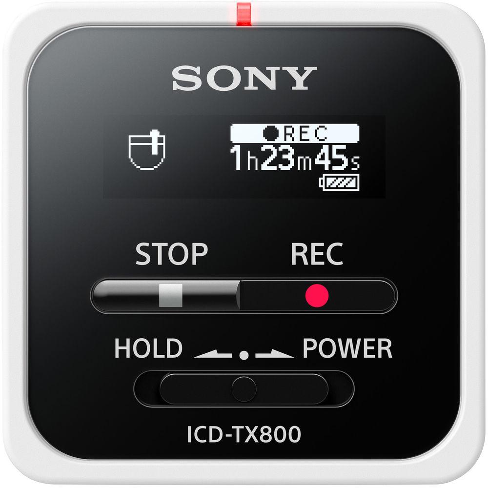 Sony ICD-TX800 Digital Voice Recorder and Remote
