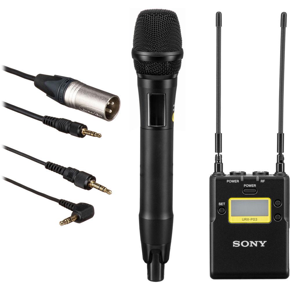 Sony UWP-D12 Camera-Mount Wireless Cardioid Handheld Microphone System