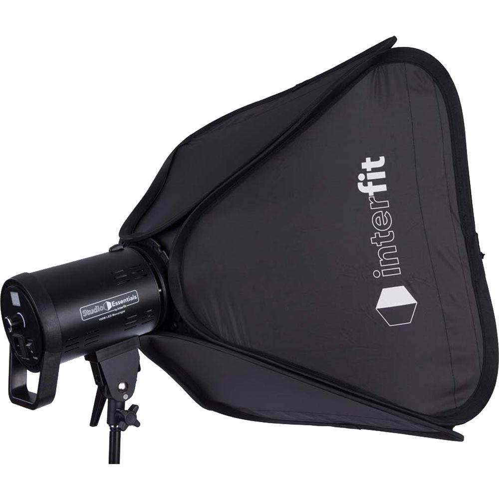 Studio Essentials 100W LED Monolight 2-Light Kit with Stands and Softboxes