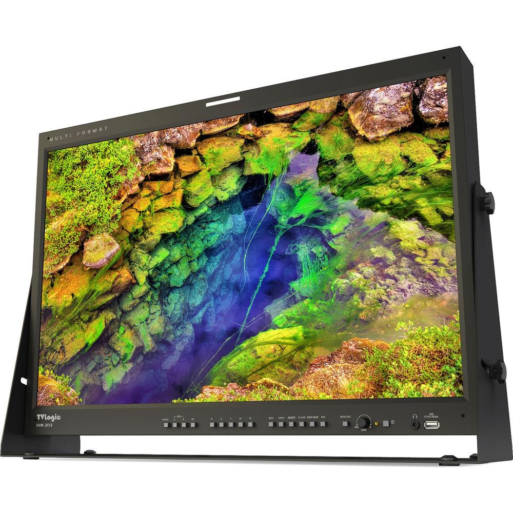 TVLogic 24" 1920x1200QC-Grade Super-IPS LCD Monitor,2x3G HD SD-SDI Inps & Out, DVI-I & HDMI In