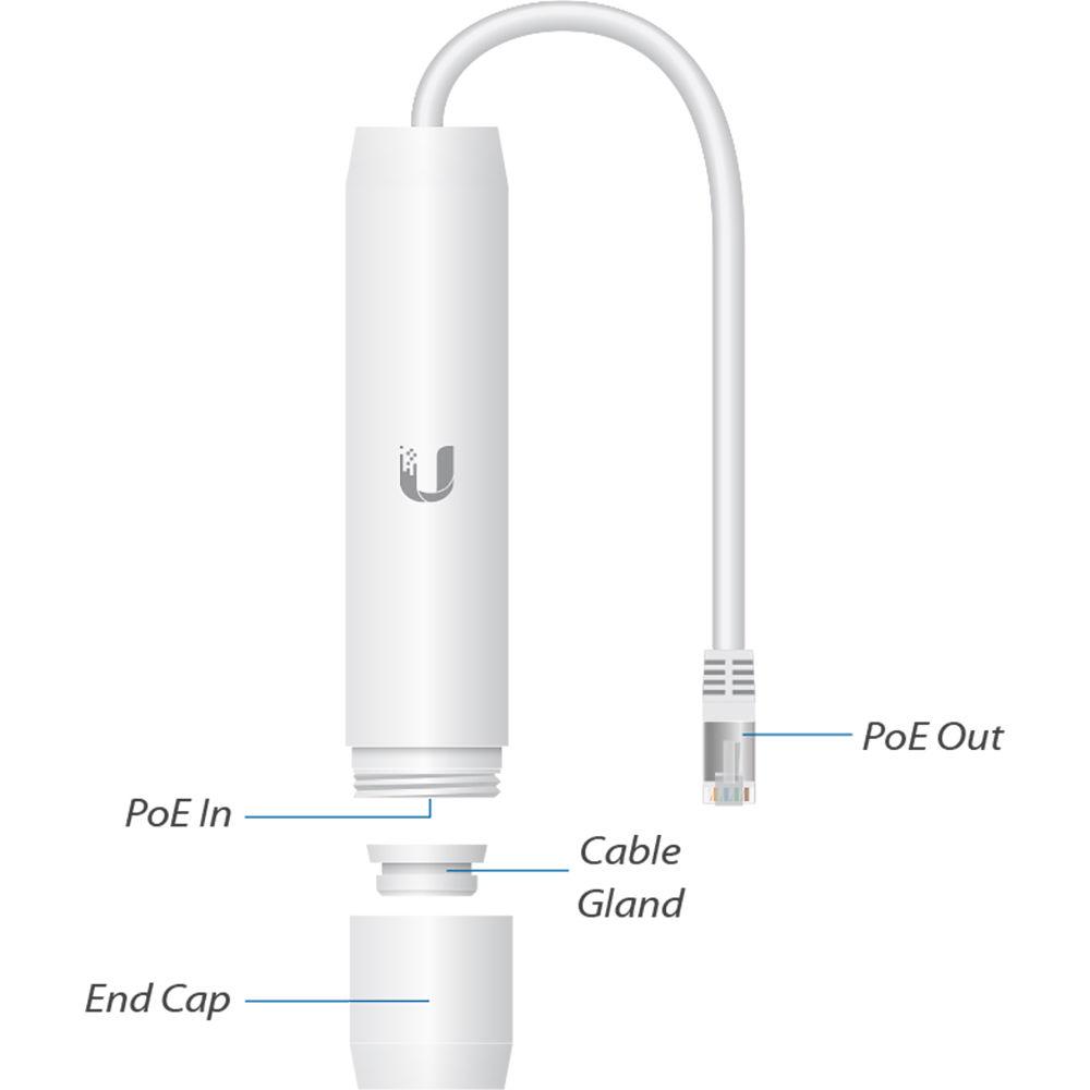 Ubiquiti Networks INS-3AF-O-G Instant 802.3af Outdoor Gigabit PoE Converter