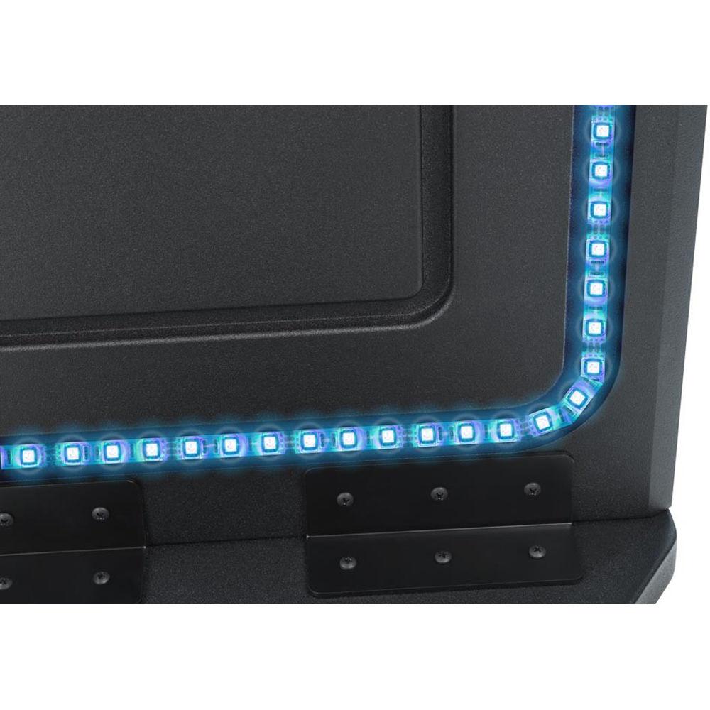 Ultimate Support Nucleus-Z Explorer Studio Desk with Shelf and 2 x 4-Space Rack Modules