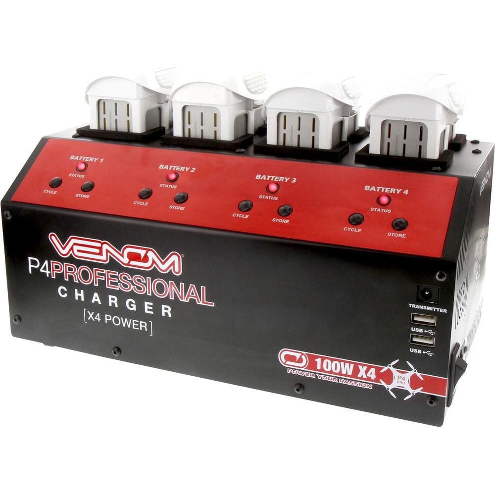 Venom Group P4 Professional Battery Charger for DJI Phantom 4 Quadcopter