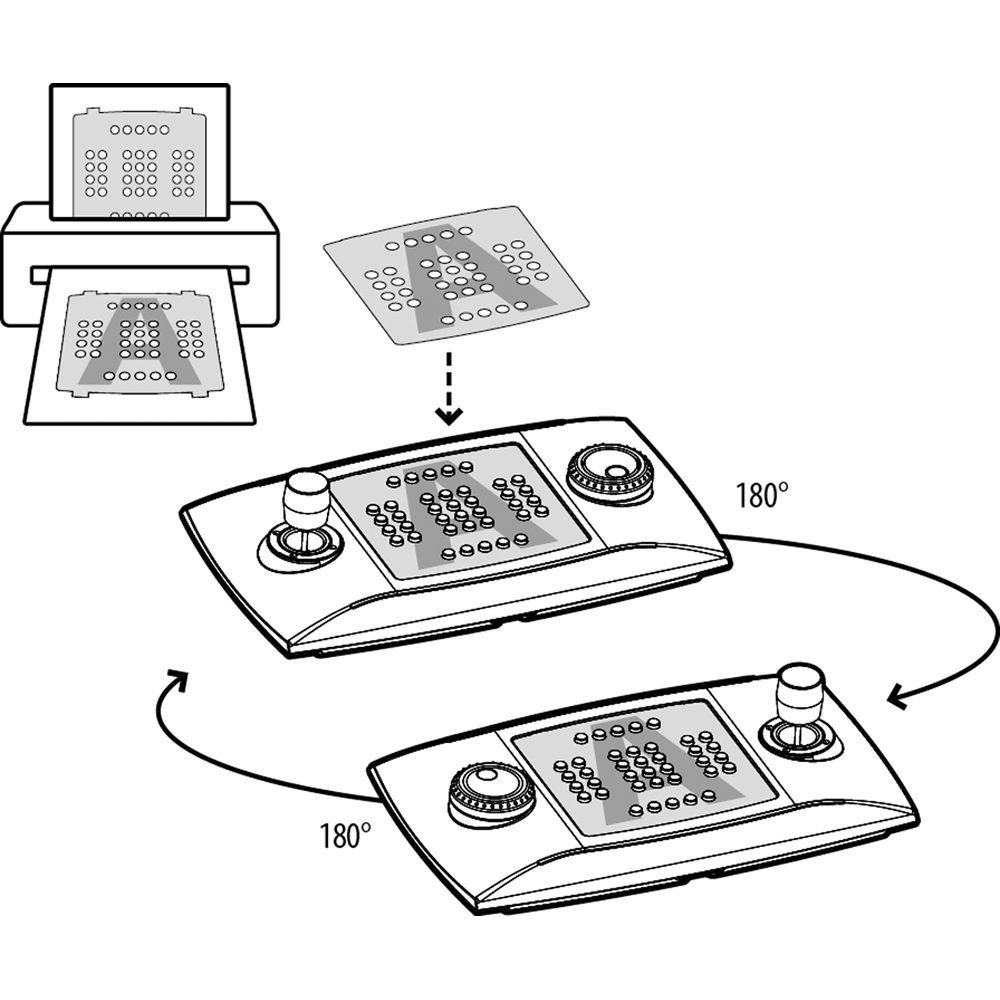 Videotec DCZ Universal USB Keyboard for PC Control of CCTV Systems