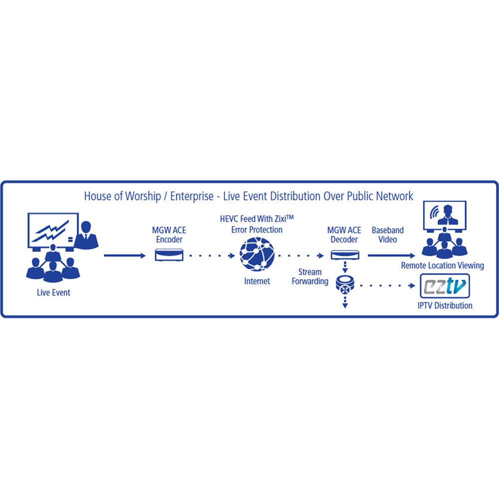 VITEC MGW Pro Portable HEVC H.265 H.264 Ace Decoder