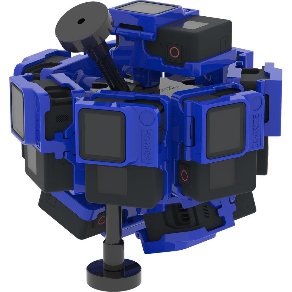 360RIZE Pro10 v2 360° Plug-n-Play Rig for GoPro HERO7 & HERO6 5 Black