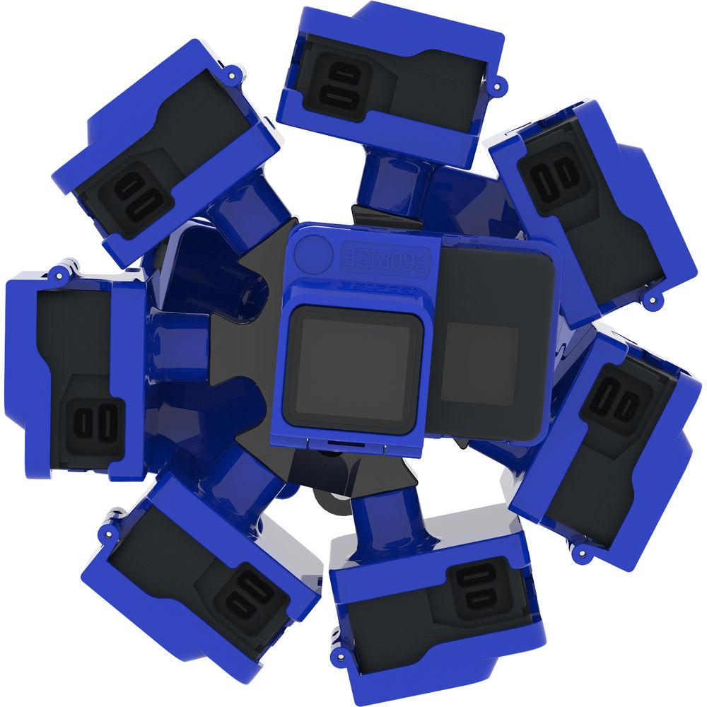 360RIZE Pro10 v2 360° Plug-n-Play Rig for GoPro HERO7 & HERO6 5 Black