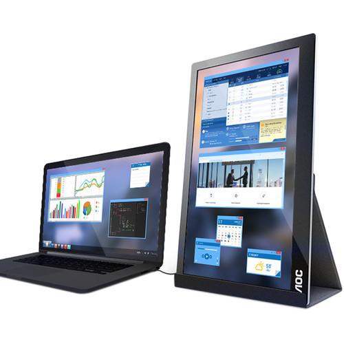 AOC I1601FWUX 15.6" 16:9 Portable IPS Monitor