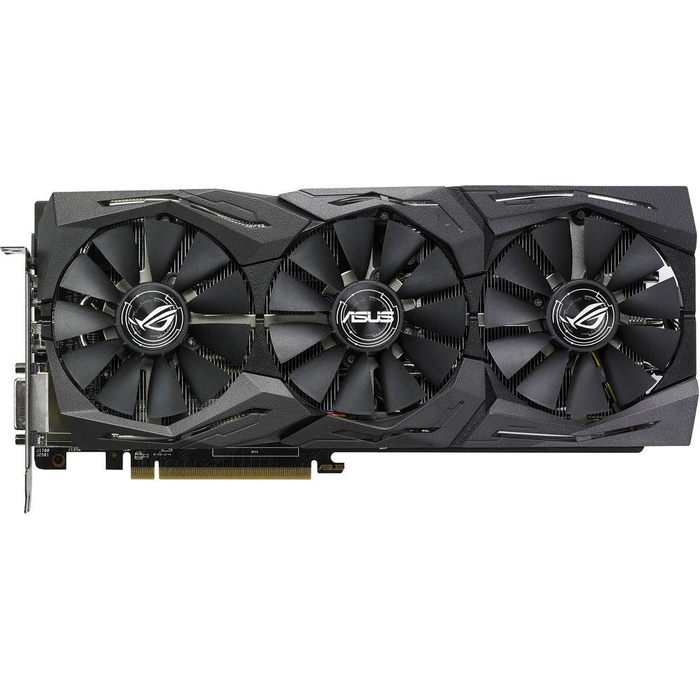 ASUS Republic of Gamers Strix OC Radeon RX 580 Graphics Card