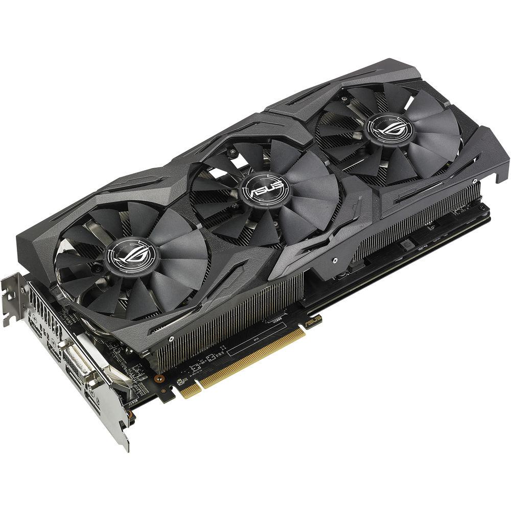 ASUS Republic of Gamers Strix OC Radeon RX 580 Graphics Card