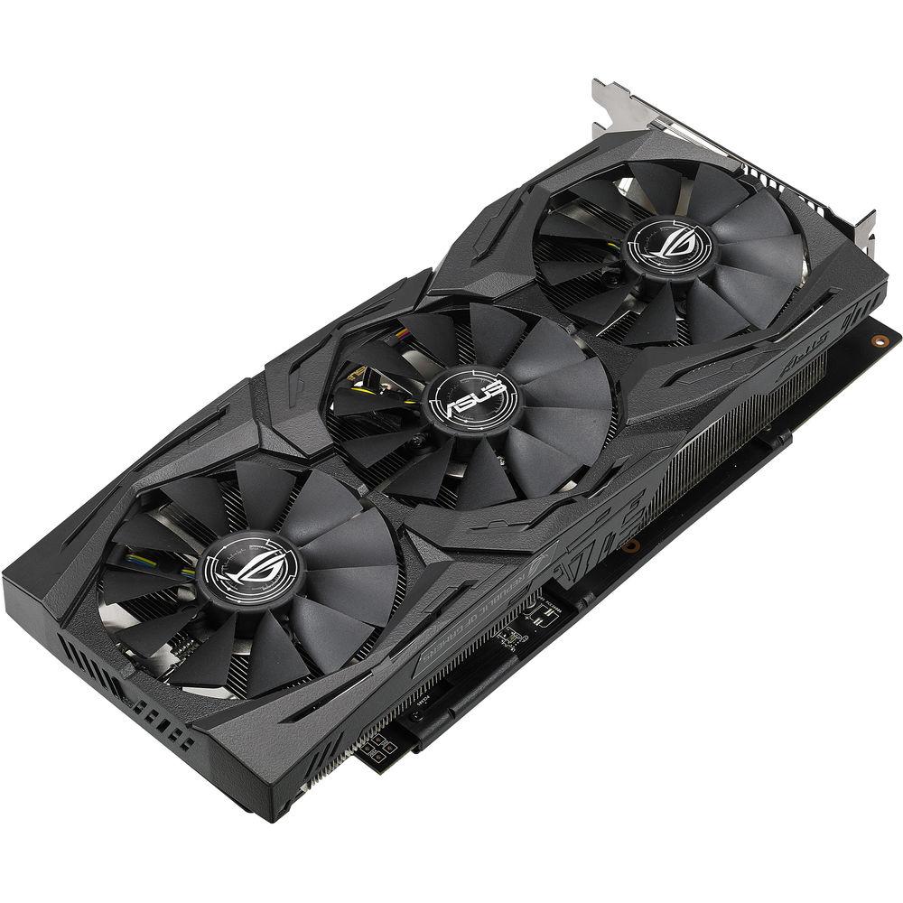 ASUS Republic of Gamers Strix OC Radeon RX 580 Graphics Card