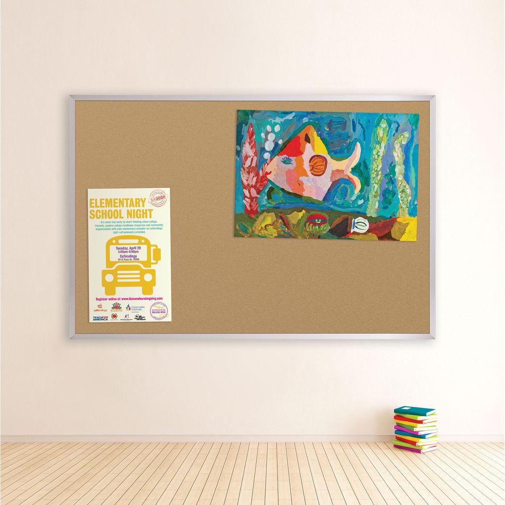 Best Rite Valu-Tak Tackboard with Aluminum Trim