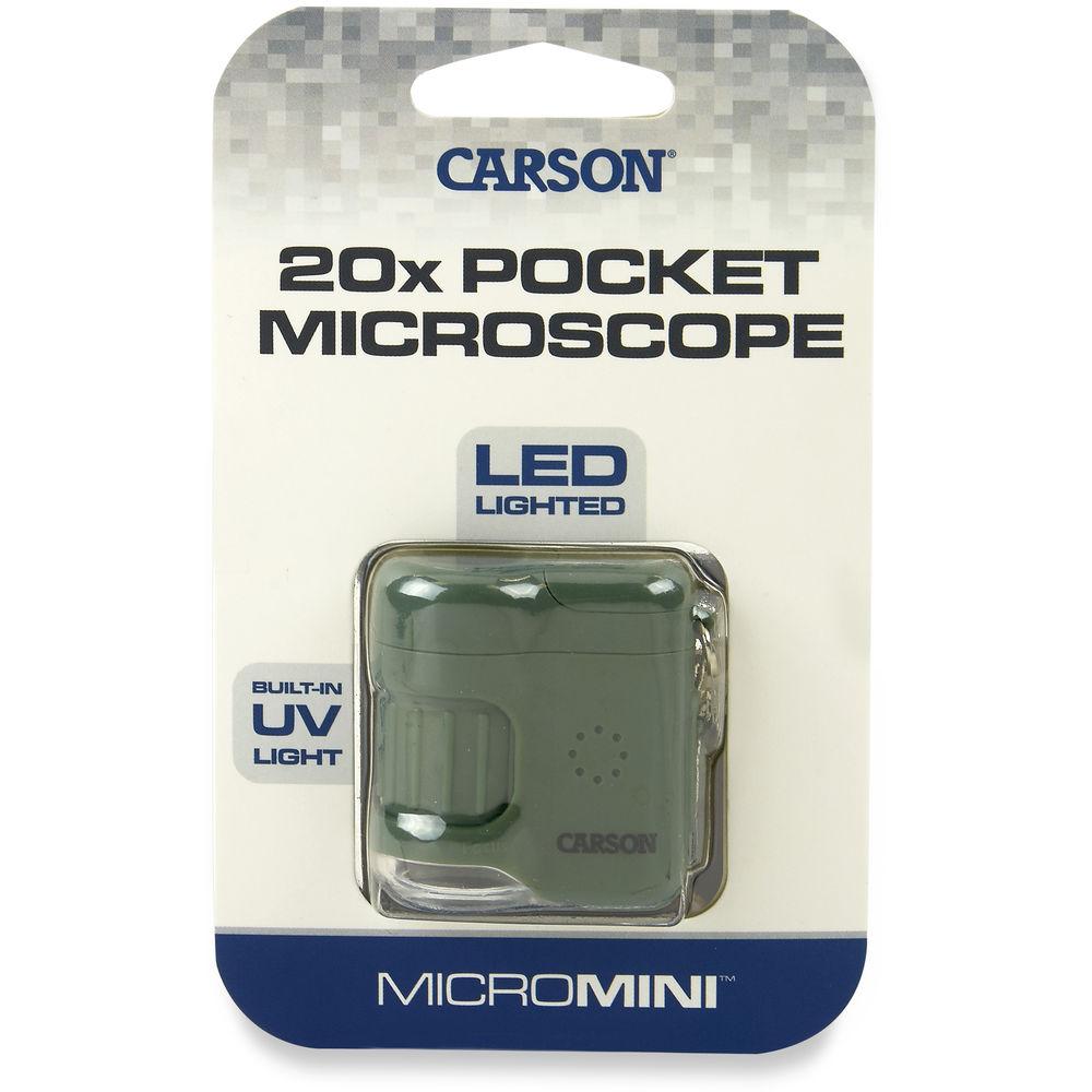 Carson MicroMini 20x Pocket Microscope