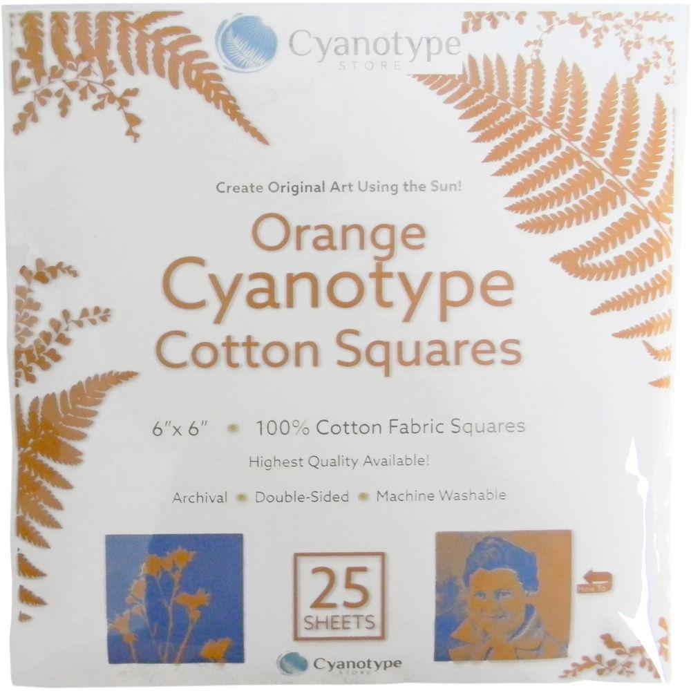 Cyanotype Store Cyanotype Cotton Squares - 6 x 6"