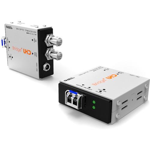 DIGITAL FORECAST Bridge UHD OTR Bidirectional 12G Optic Transceiver