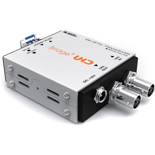 DIGITAL FORECAST Bridge UHD OTR Bidirectional 12G Optic Transceiver