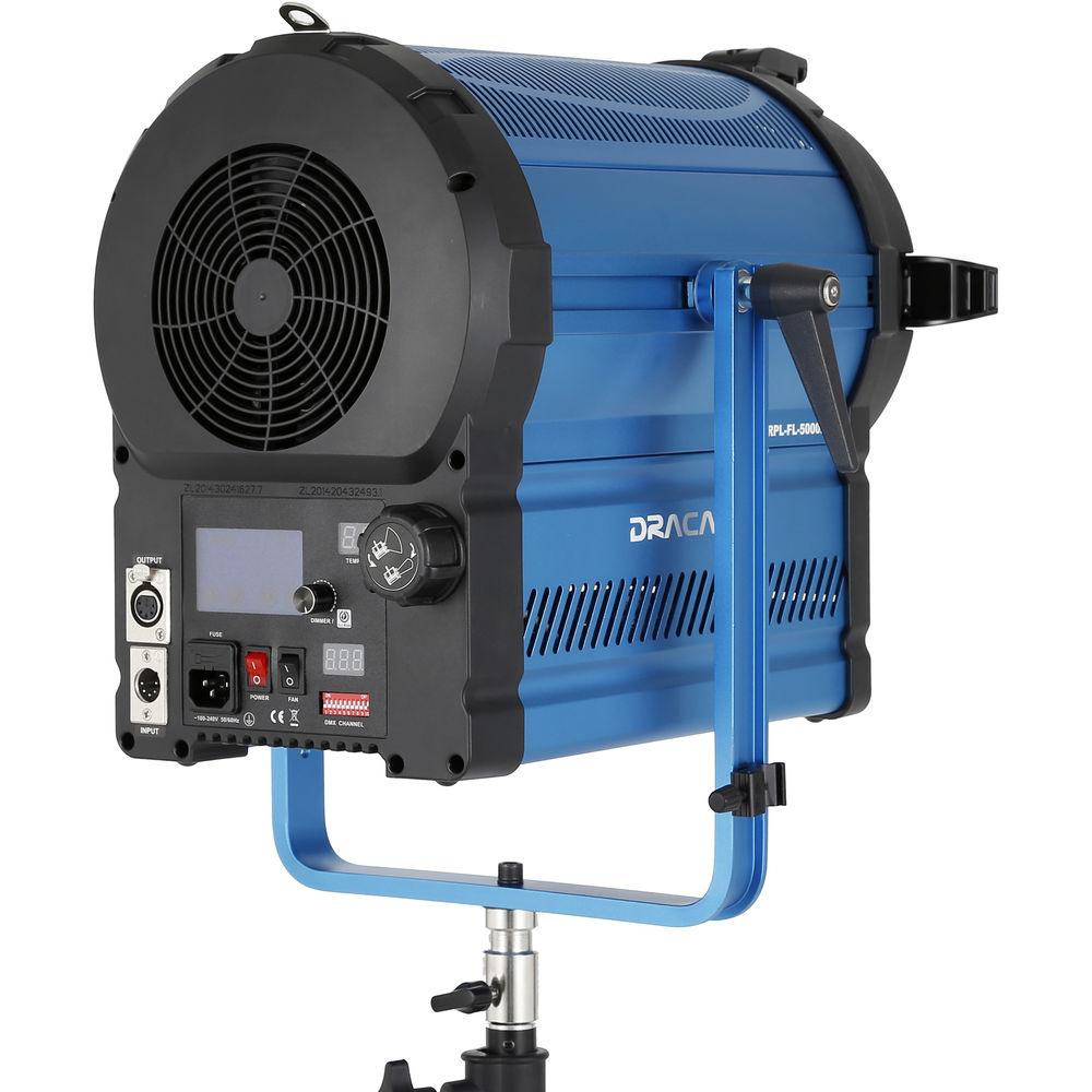 Dracast LED5000 Daylight LED Fresnel with Wi-Fi
