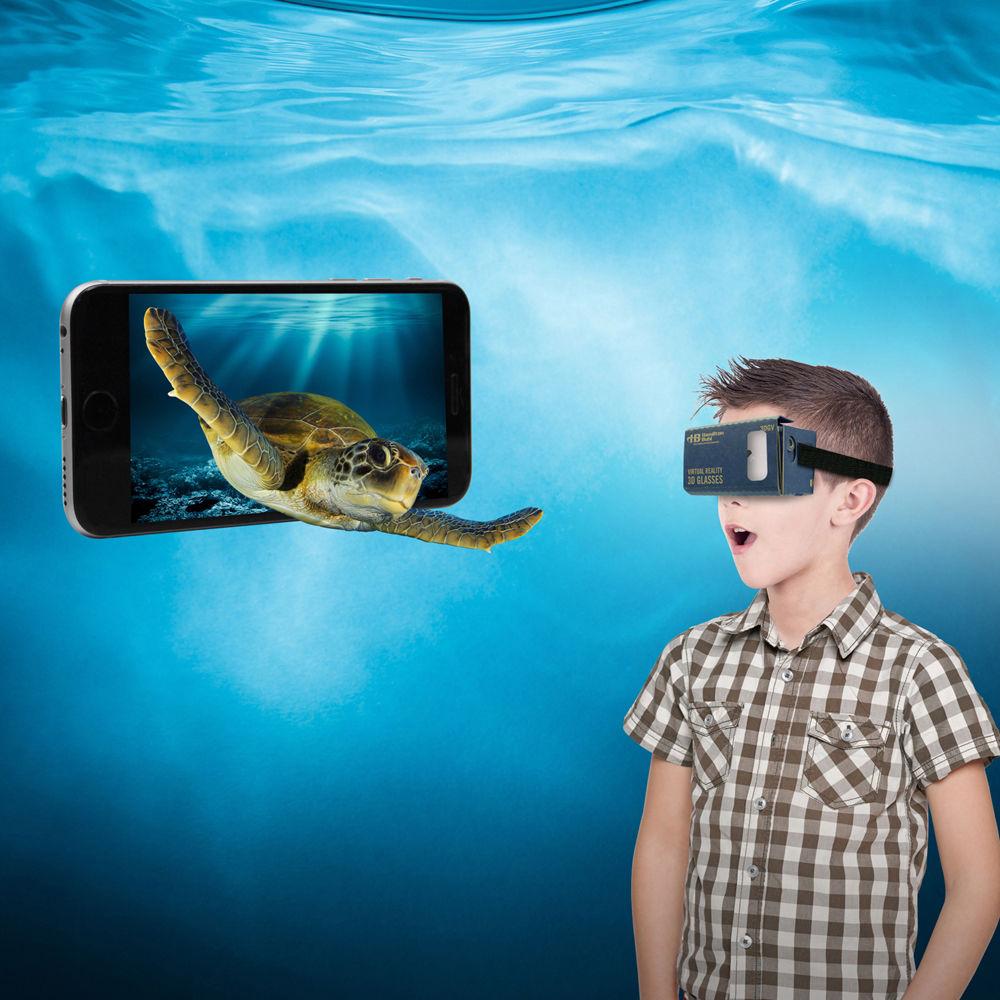HamiltonBuhl DIY Cardboard Virtual Reality Goggles for Smartphones