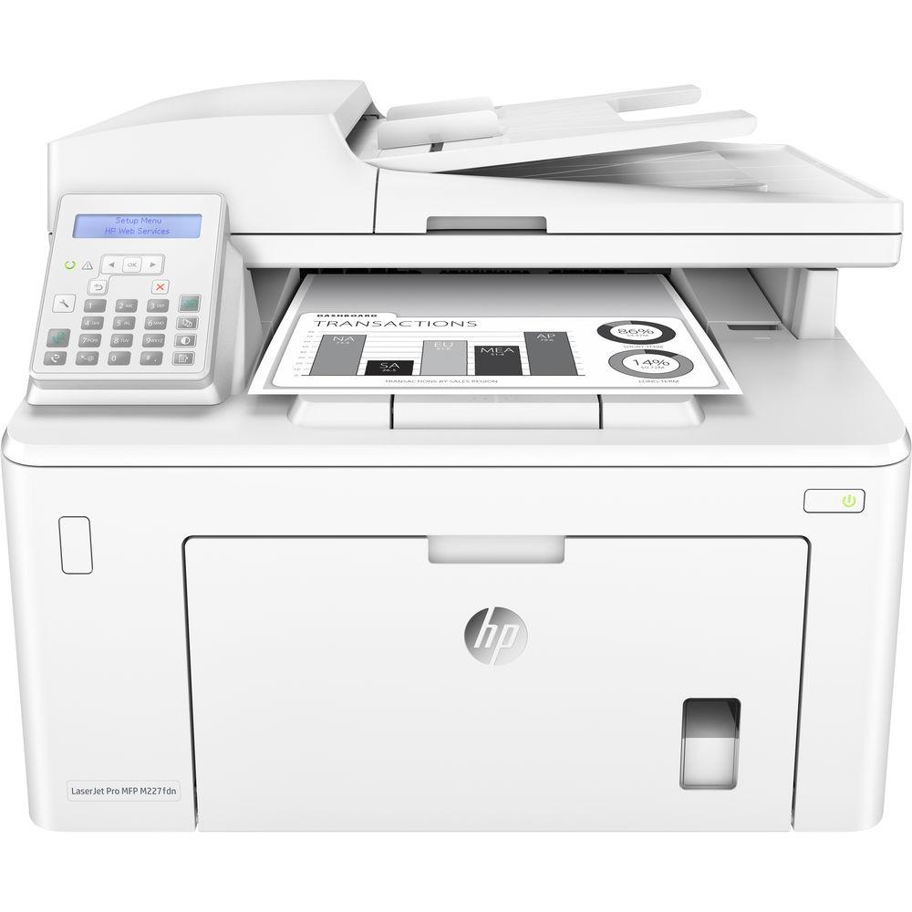 HP LaserJet Pro M227fdn All-in-One Monochrome Laser Printer
