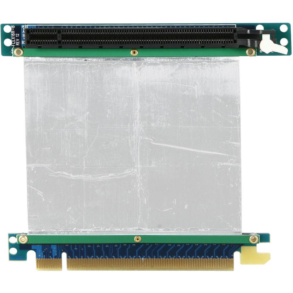 iStarUSA 16 x PCIe to 16 x PCIe Riser Card with 2" Ribbon Cable