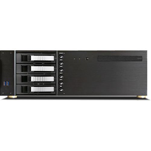 iStarUSA D-340HB-DT 3 RU Compact 4 x 3.5" Bay Hotswap microATX Desktop Chassis