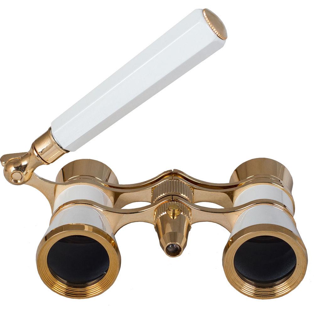 Levenhuk Broadway 325N Opera Glasses with Lorgnette