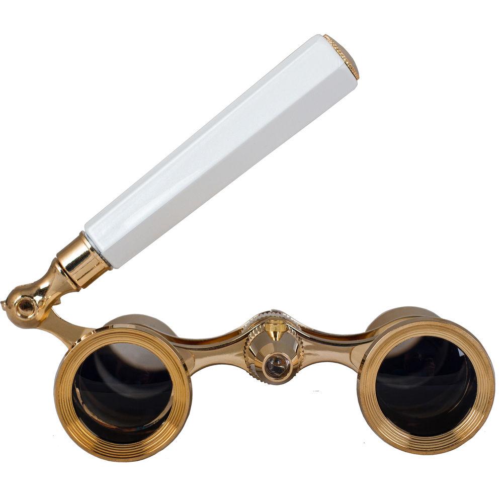 Levenhuk Broadway 325N Opera Glasses with Lorgnette