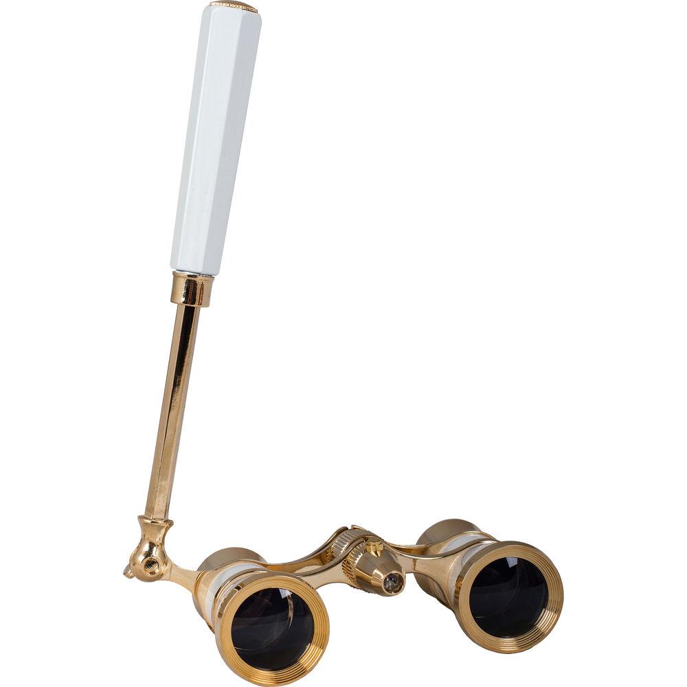 Levenhuk Broadway 325N Opera Glasses with Lorgnette